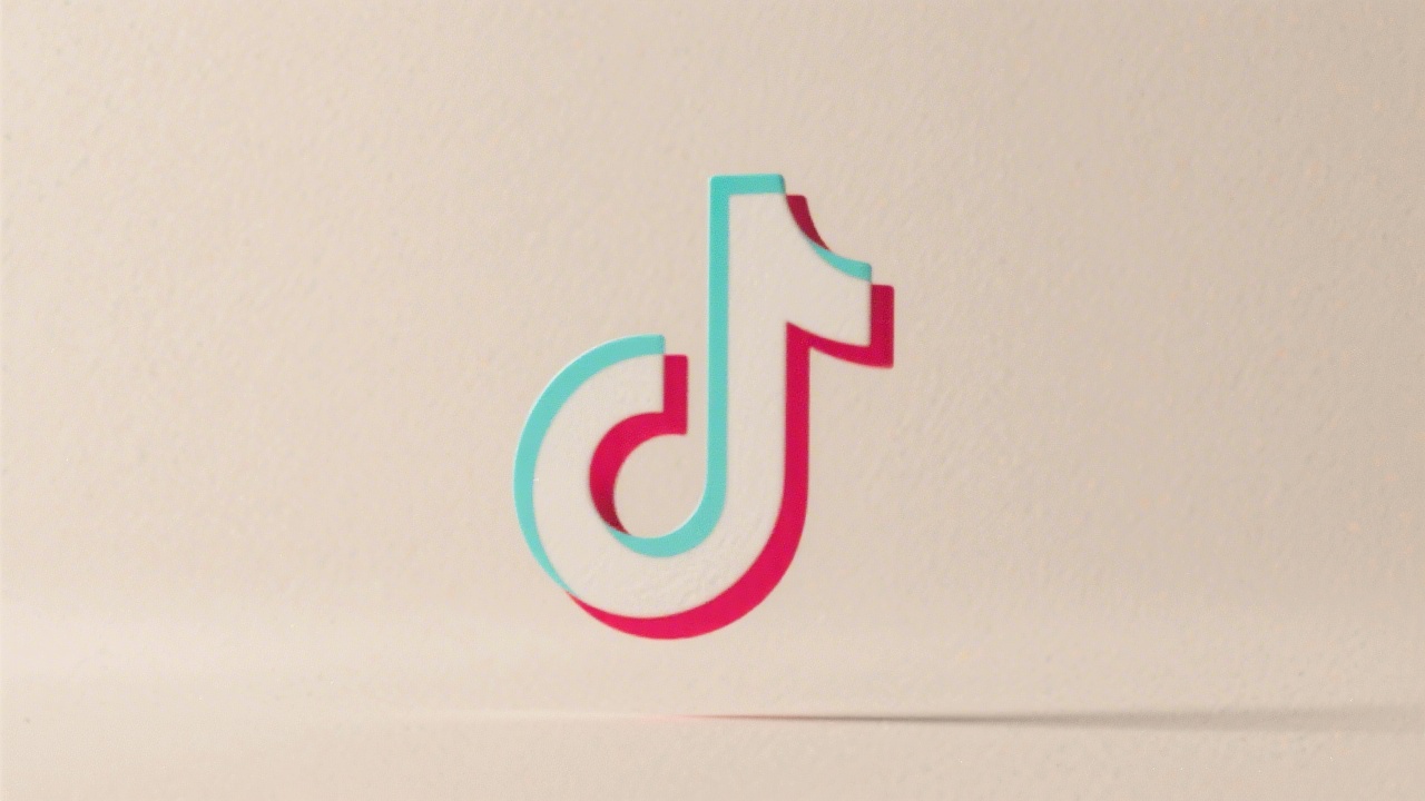 Simple TikTok icon on neutral background symbolizing short form video strategy, trend research, and practical content editing workflow